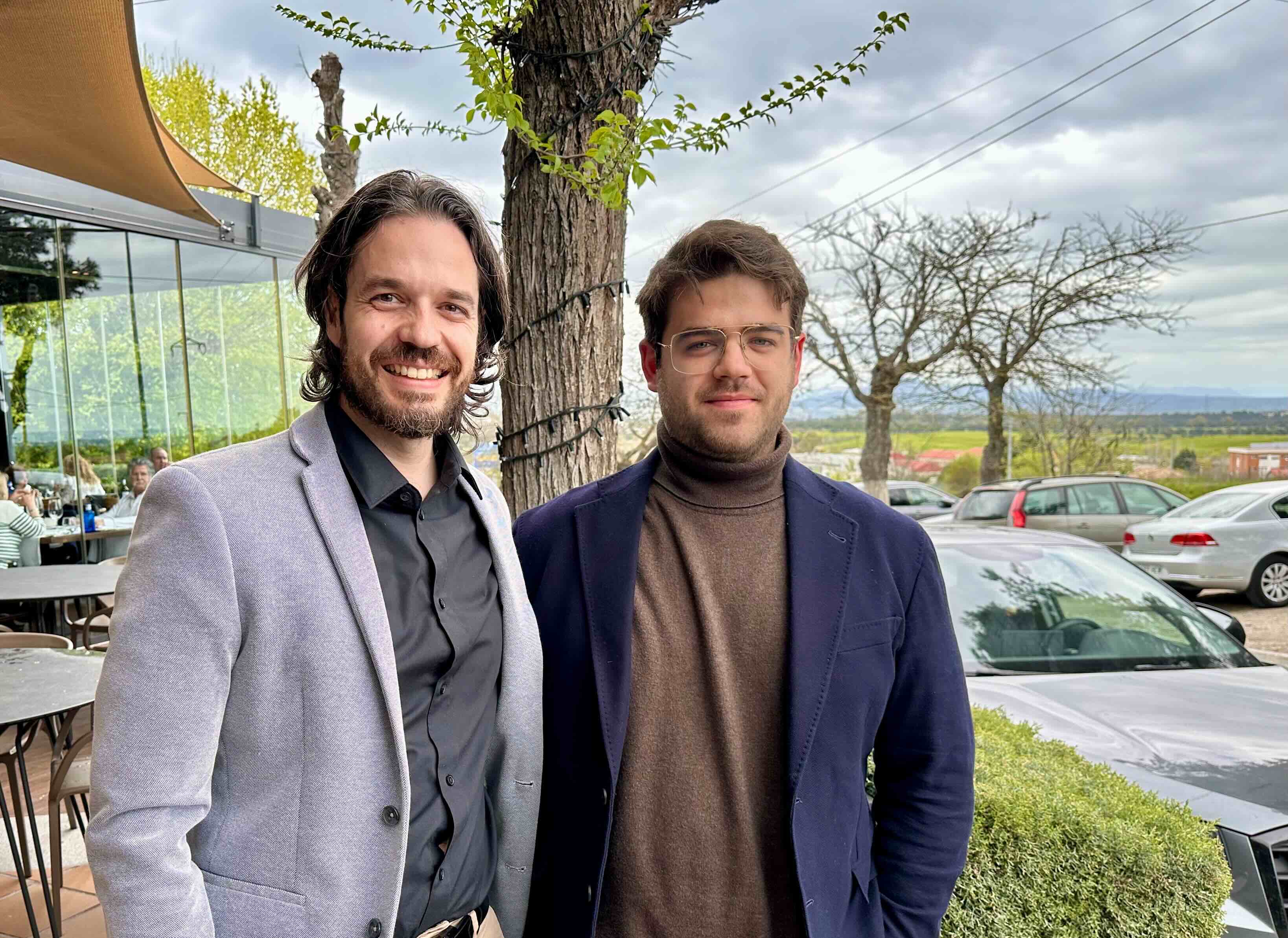 Proud master and padawan